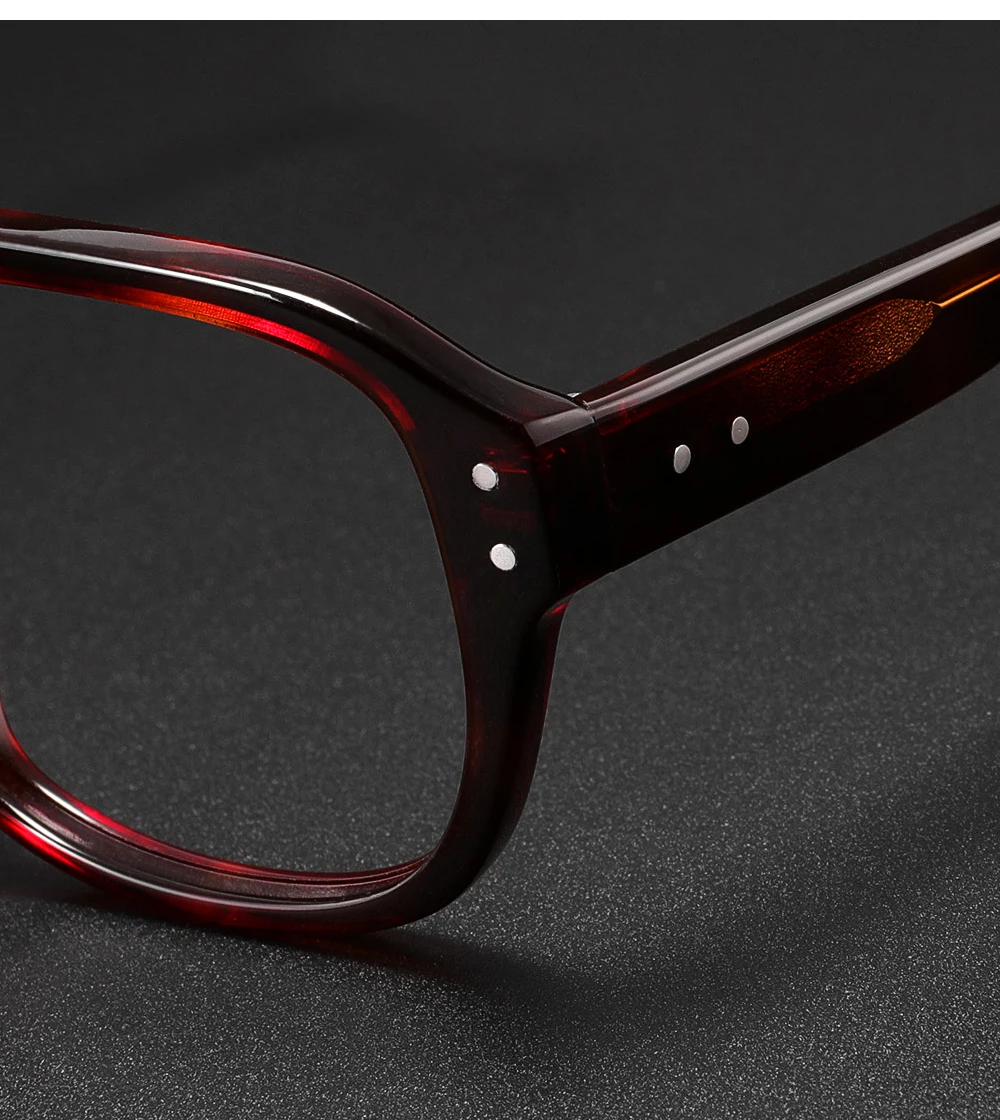 Mode Acetat Brille Rahmen für Männer Rezept Presbyopie Myopie Brillen Rahmen Frauen Luxus Marke Design Brillen – Detail 6