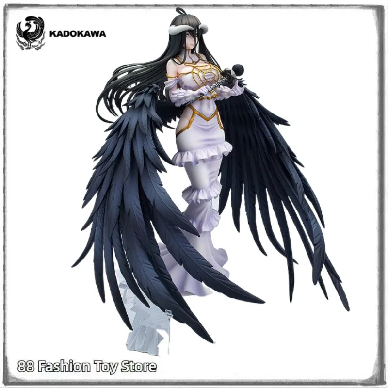 

В наличии Оригинальная фигурка KADOKAWA KDcolle OVER LORD Альбедо, иллюстрация к 10-летию, аниме-фигурка, игрушка, подарок, украшение