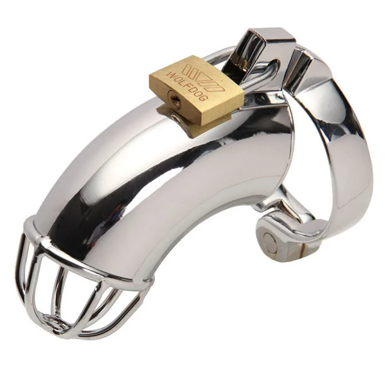 Metal Cock Sleeve Chastity Cage Penis Lock Bdsm Bondage Sex Toys For Men Cbt Adult Cock Cage Male Chastity Device CB6000 view 3