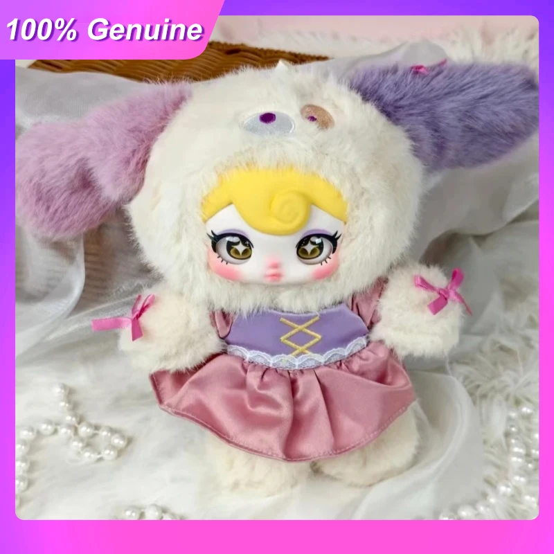 

100% натуральная Nommi Sunycoco Bunny Rebellious Sweetheart Series, виниловая кукла в глухой коробке, модный рюкзак, кулон, подарок на день рождения