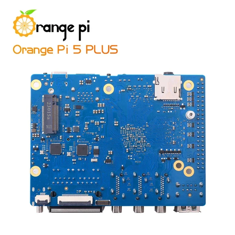 Orange Pi 5 Plus 8G + 5V4A Typ-C Netzteil DDR4 RK3588 Mini PC SBC Single Board Computer Orange Pi5 Plus Entwicklungsboard