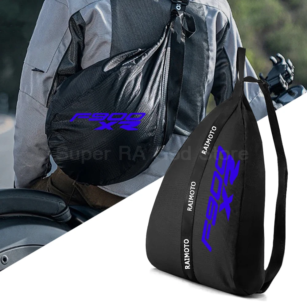 

For F900XR 2020 2021 2022 2023 Motorcycle Accessories Helmet Backpack Large Capacity Travel Bags Reflective