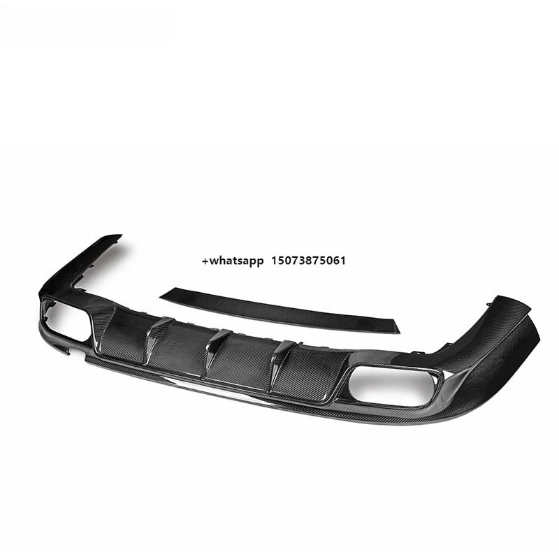 Paktechz Dry Carbon Fiber Body Kit Rear Bumper Lip Diffuser for GT43 GT50 GT53 X290