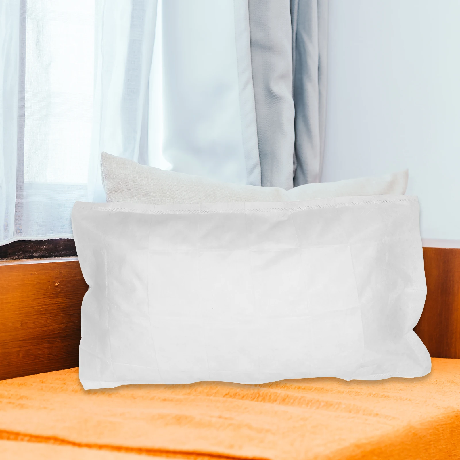 

50 Pcs Disposable Pillowcase Non Woven Spa Massage Hotel Travel Covers Soft Comfortable Safe Cost Saving Pillow Case