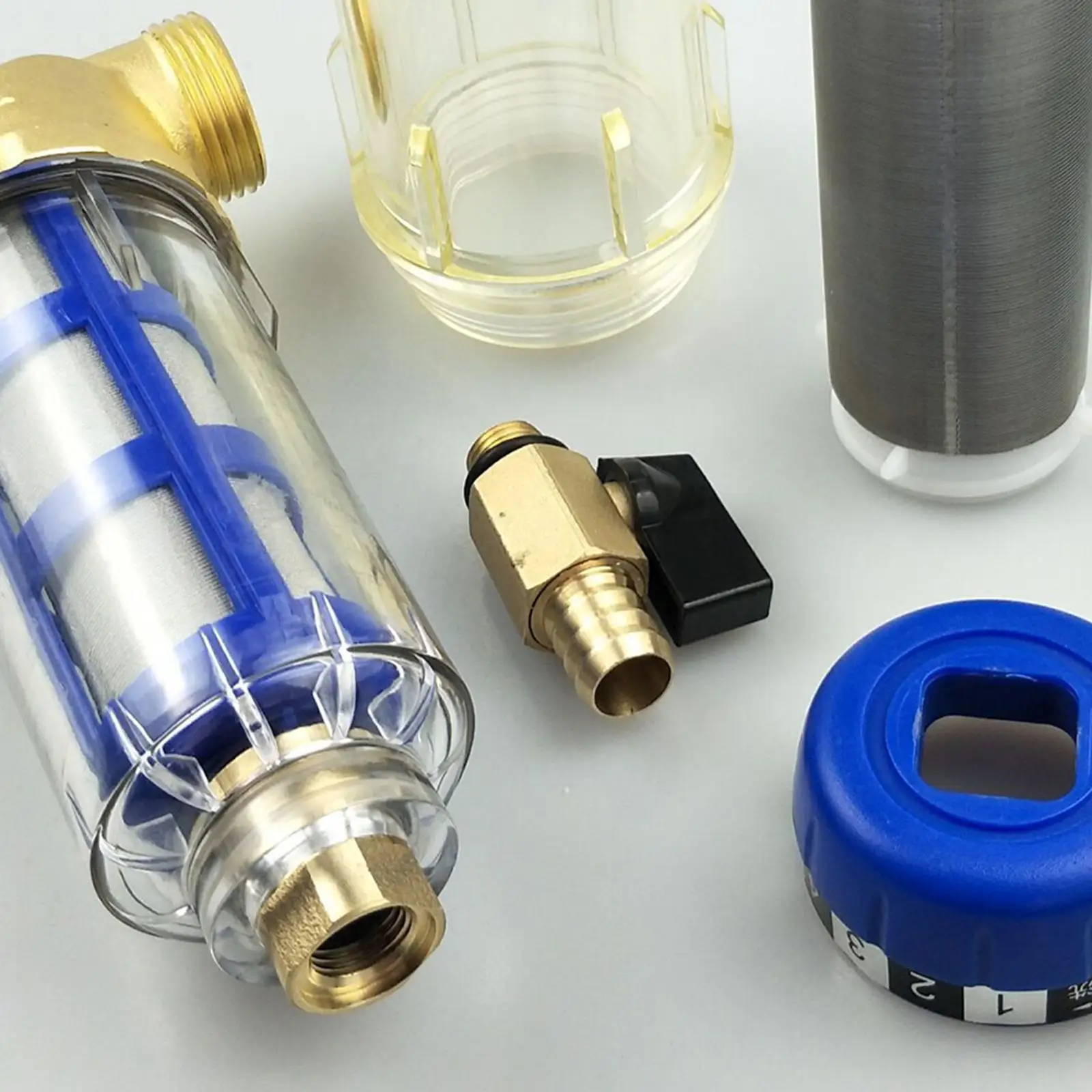 

Whole House Water Prefilter System Water Filter Purifier System Reusable 4inch