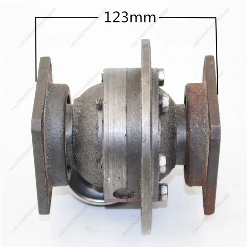 FMT Multifunctional Electric Tricycle Rear Axle Assembly, Chain Differential Small Housing with Brushed Motor Gear Parts