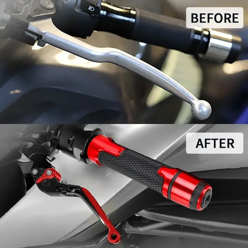 Motorcycle Accessories For YAMAHA R7 2021 2022 2023 2024 YZF R 7 YZFR7 Brake Clutch Levers Handlebar Grip Handles bar Hand Grips - Image 6