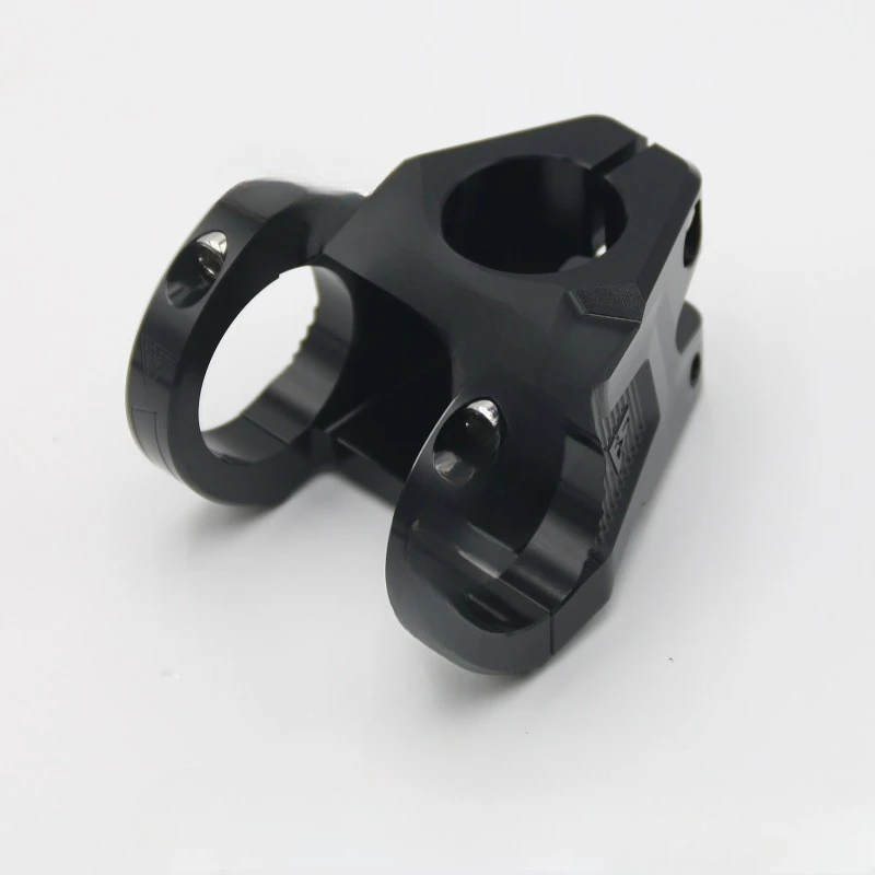 

Mountain bike downhill short handle stand high strength aluminum alloy CNC hollow 31.8 five-axis technology 35