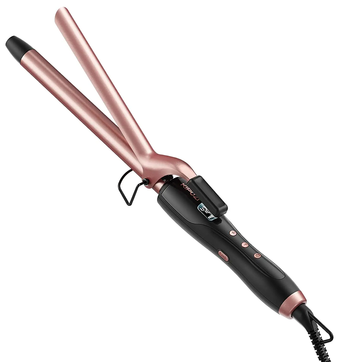 

KIPOZI Professional Multifunctional Curling Iron Hair Instant Heating 60Min Auto Off Safety Tool With LCD Digital Display