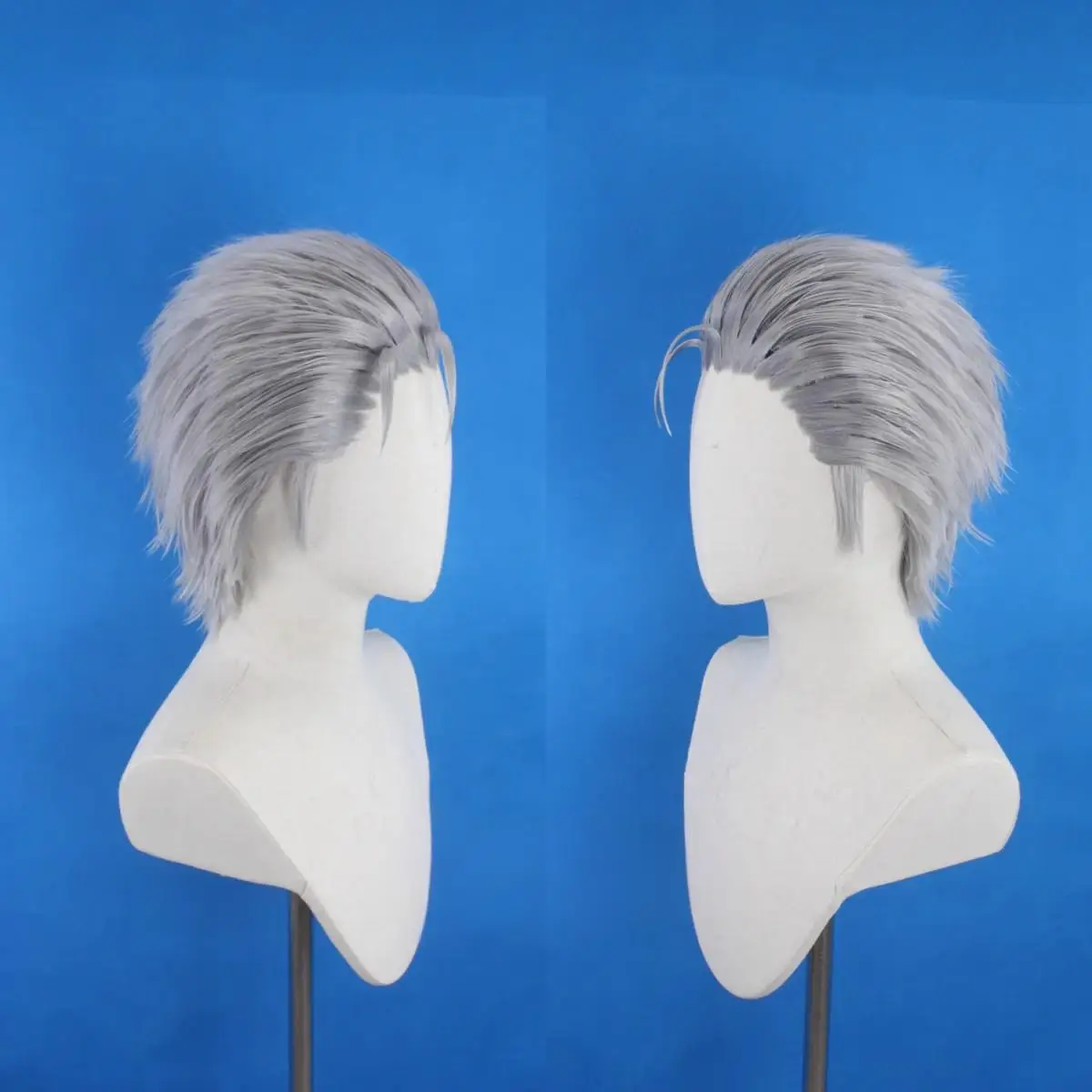 Devil May Cry Vergil Cosplay Wig Dark Gray Custom Wig