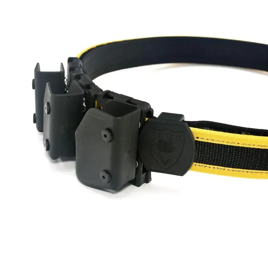 

Tactical IPSC Belt Perfect match with Holster Speed Magazine Pouch Set Competition Shooting Yellow Belt Mag Holster