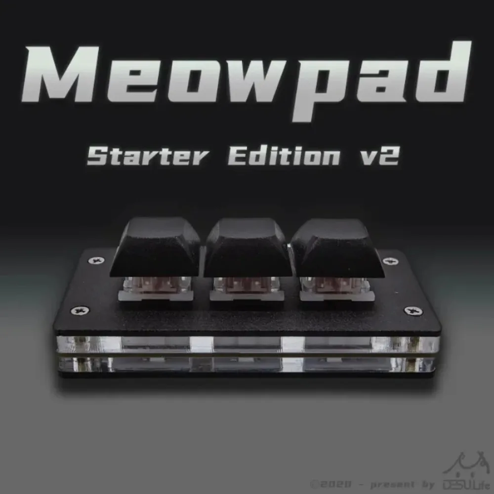 

Мини-клавиатура Meowpad V2se с магнитной осью, сенсорная панель, Catpad Youth Edition, игровая Проводная RGB клавиатура Osu с низкой задержкой, Type-C, под заказ