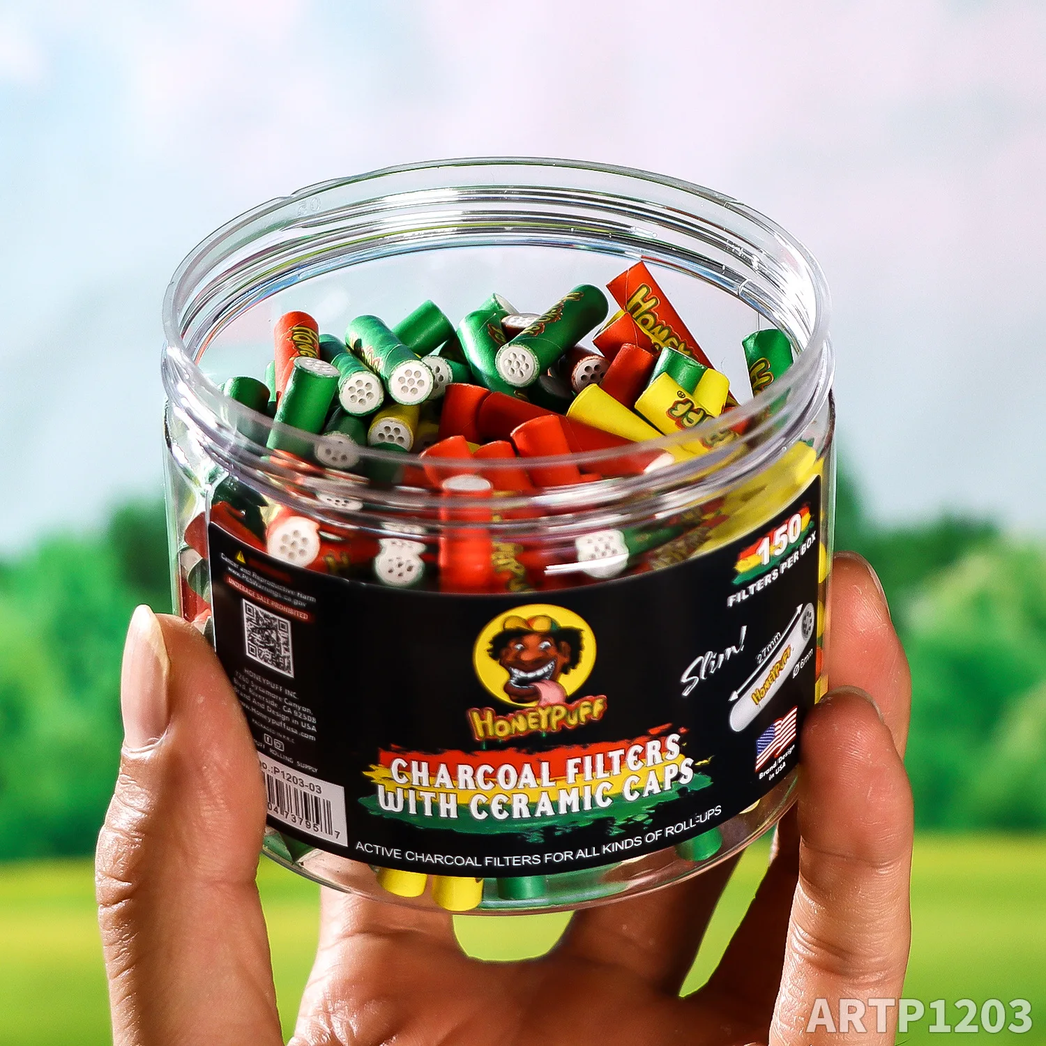 

Hornet 150pcs/Tank 6mm Activated Carbon Filter Charcoal Smoking Disposable Material Universally Regular King Size Pipe Filter