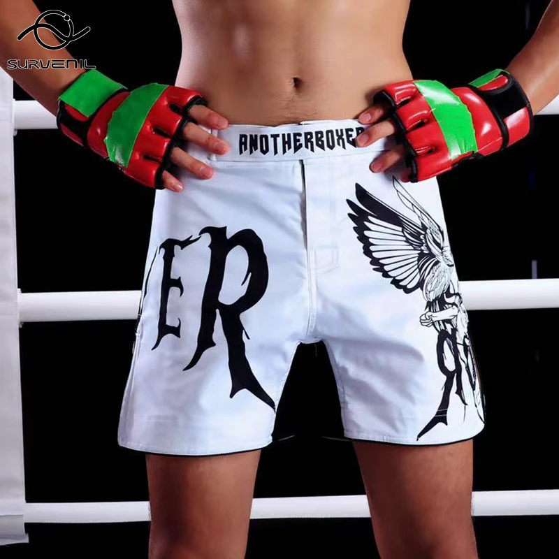 Fight Shorts Butterfly MMA Shorts Men Women Kids Martial Arts Clothing White Grappling Kickboxing Muay Thai Boxing Short Pants