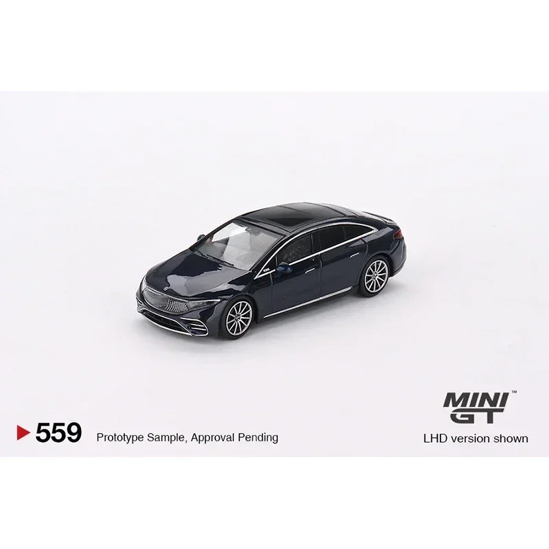 MINIGT 559# 1:64 EQS 580 4MATIC Diecast Diorama Car Model Collection Miniature Carros Toys