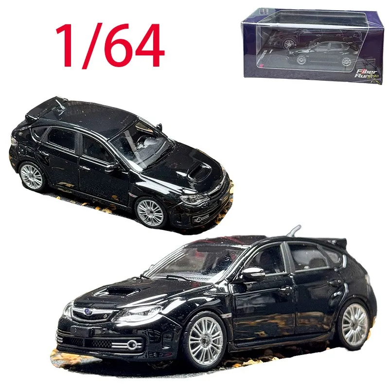 

Fiber Run Diecast 1/64 Масштаб Subaru Модель автомобиля из сплава Subaru Impreza WRX STi Play Vehicles Игрушки для мальчиков Коллекция оригинальных коробок