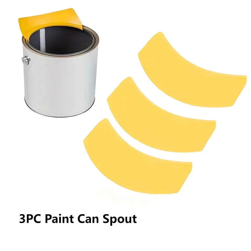 Multi-função pintura derramando bico ferramenta ferramentas de derramamento de tinta portátil tudo em um derramando acessório acessórios de pintura 3 pçs/set