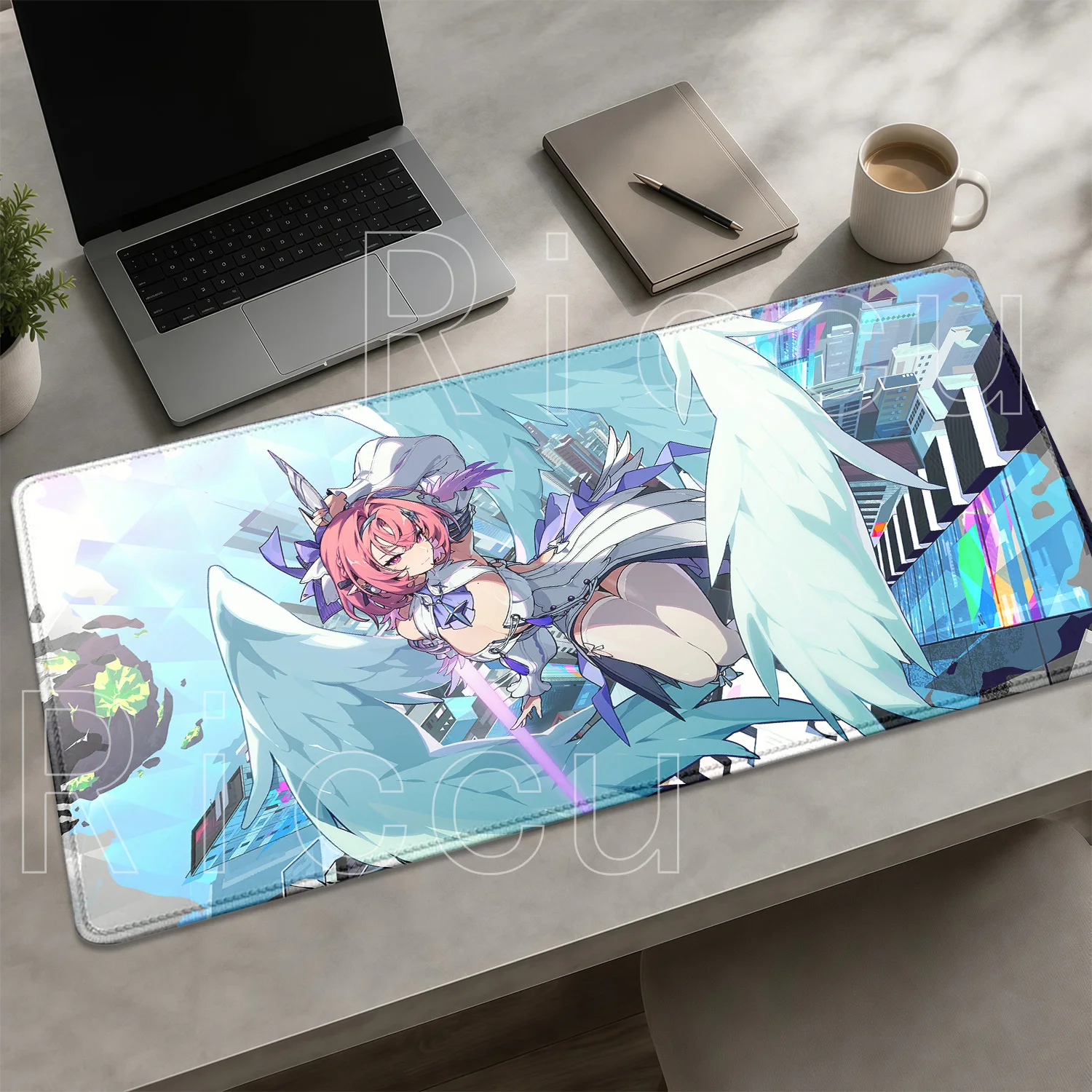 HD Printing Remielle Dan ZZZ Zenless Zone Zero Mouse Pad Larger Office Accessories Mousepad Keyboard Nonslip Anime Girl Desk Mat