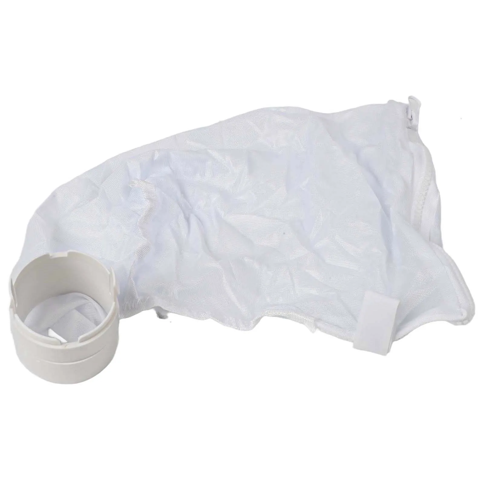 

White Pool Cleaner Bag Easy Access Zipper Filter Bags Cleaning Supplies Convenient Cleaning Solution Designed For Pool Cleaning