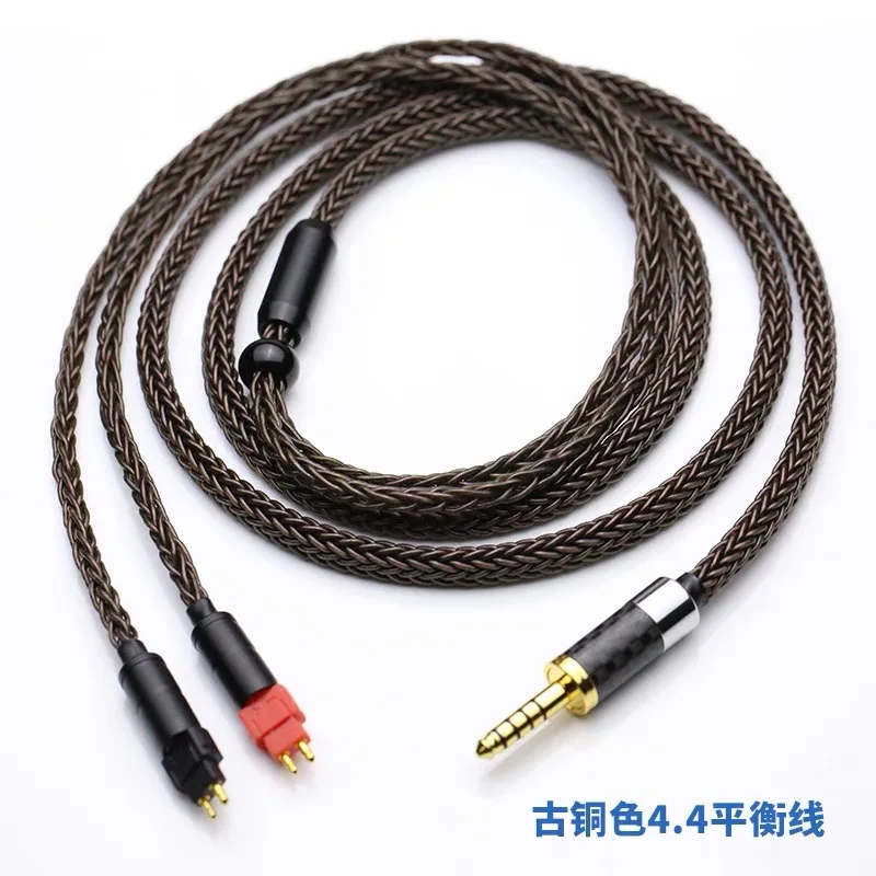 XLR 2.5mm 3.5mm Balanced 16 Core Copper OCC Earphone Cable For Sennheiser HD580 HD600 HD650 HDxxx HD660S HD58x HD6xx Headphone