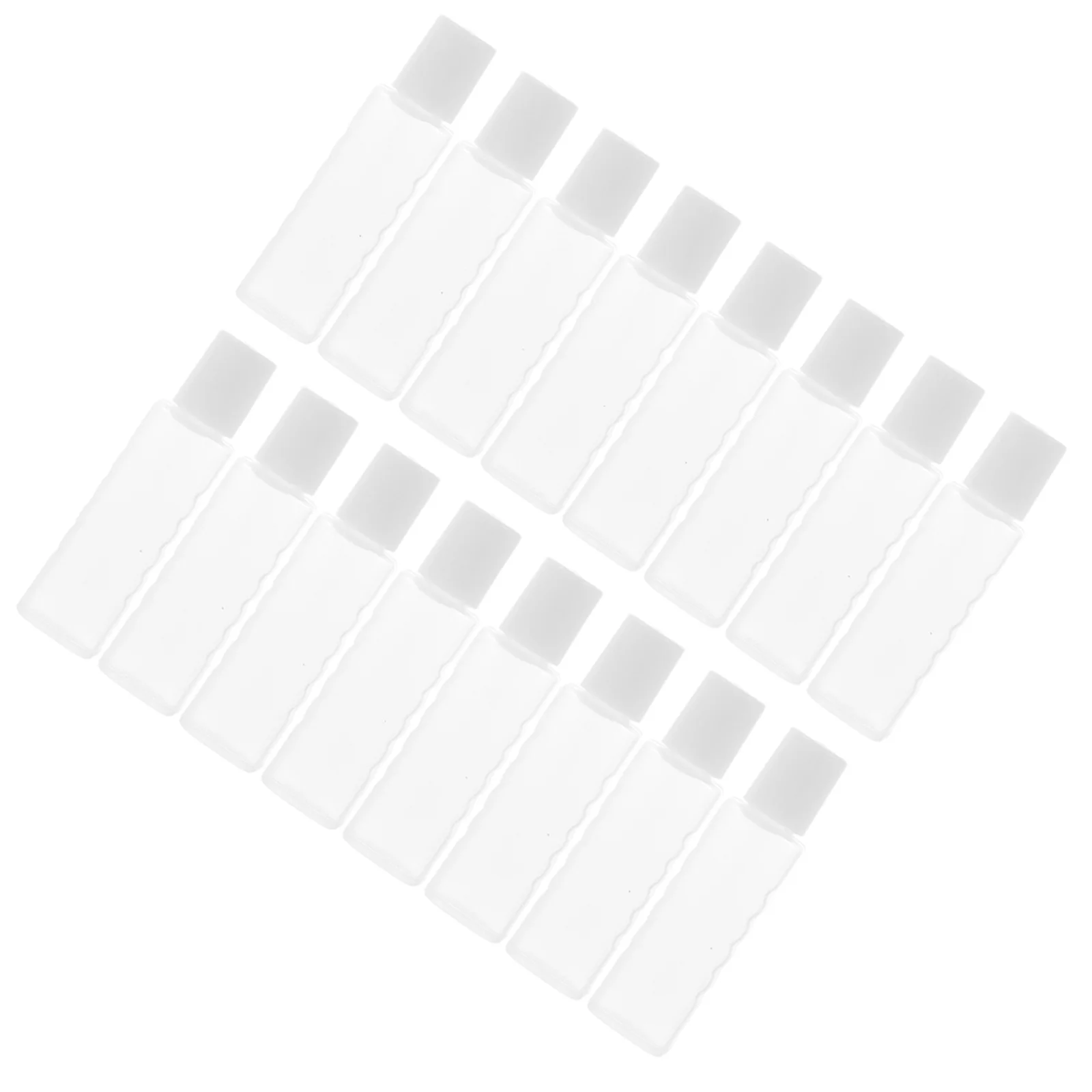 30 قطعة ملحقات العدسات اللاصقة زجاجة صغيرة محمولة مانعة للتسرب حاوية سفر لحل قطرات العين متعددة الوظائف فارغة