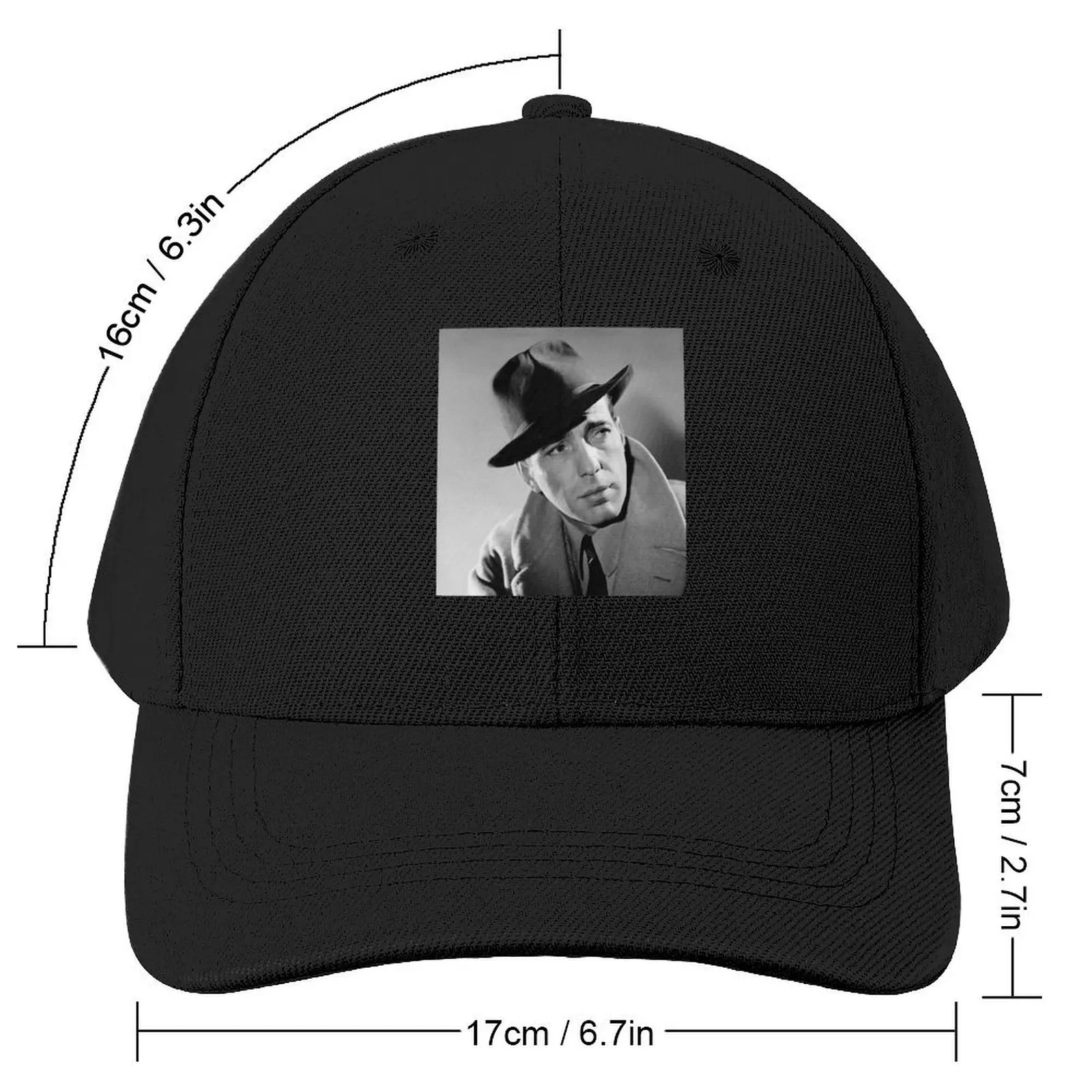 Humphrey Bogart in Brother Orchid, 1940 Baseball Cap Hip Hop Hat Man Luxury Anime For Women 2024 Men's