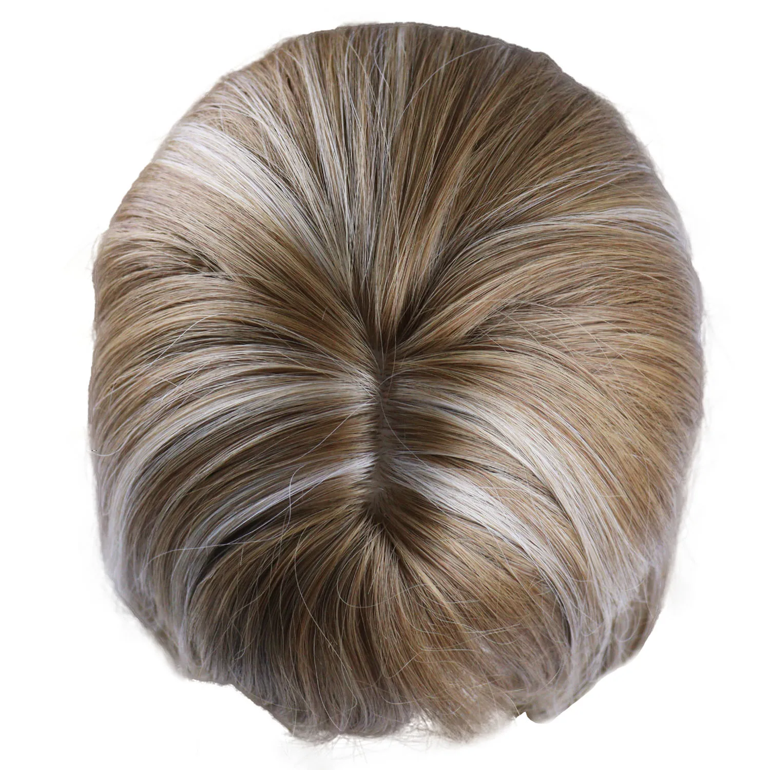 باروكة بنية قصيرة مع غرة، باروكات صناعية مستقيمة للنساء، ناعمة وسهلة الارتداء، شعر مستعار للفتيات للحفلات التنكرية اليومية للهالوين