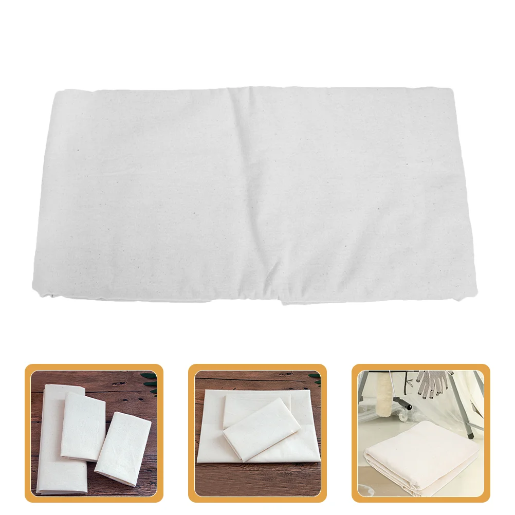 Furniture Protective Cover Paint Painting Drop Cloths Dust-proof Curtains Painters Tarp Cotton Student