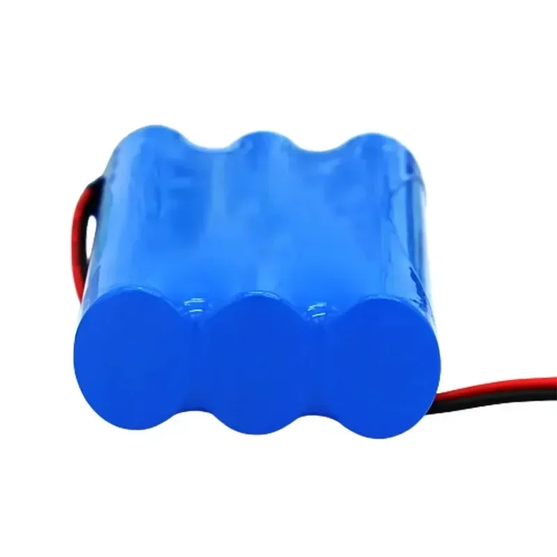 11.1V 3S1P 2500mAh 18650 Lithium‑ion Battery Pack 12V Backup Power Battery for Surveillance CCTV UPS