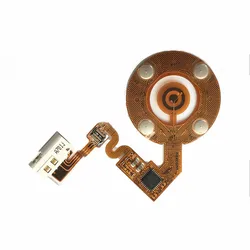 white headphone audio jack clickWheel click Wheel flex ribbon cable adhesive for iPod nano 2nd nano 2 2gb 4gb 8gb