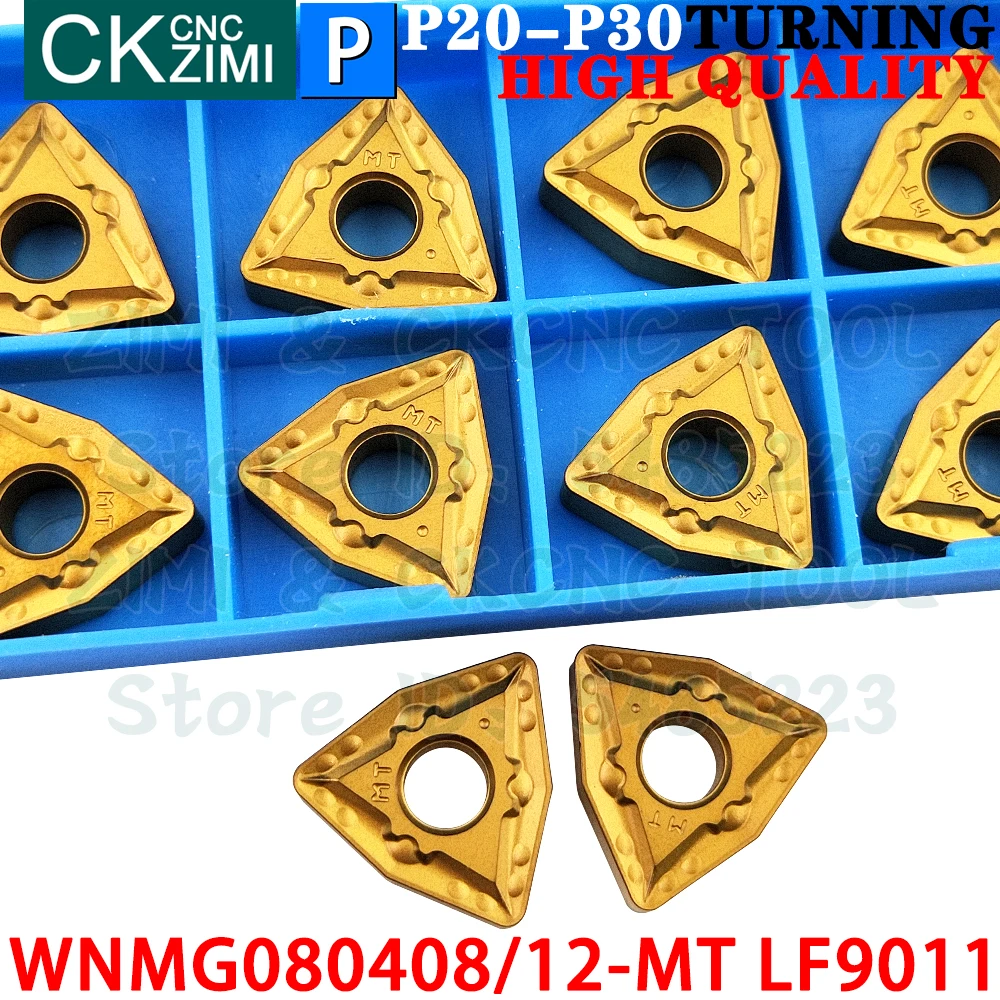 WNMG080408-MT LF9011 WNMG080412-MT LF9011 Carbide Inserts External Turning Insert Tools WNMG CNC Metal Lathe Turning Cutter Tool