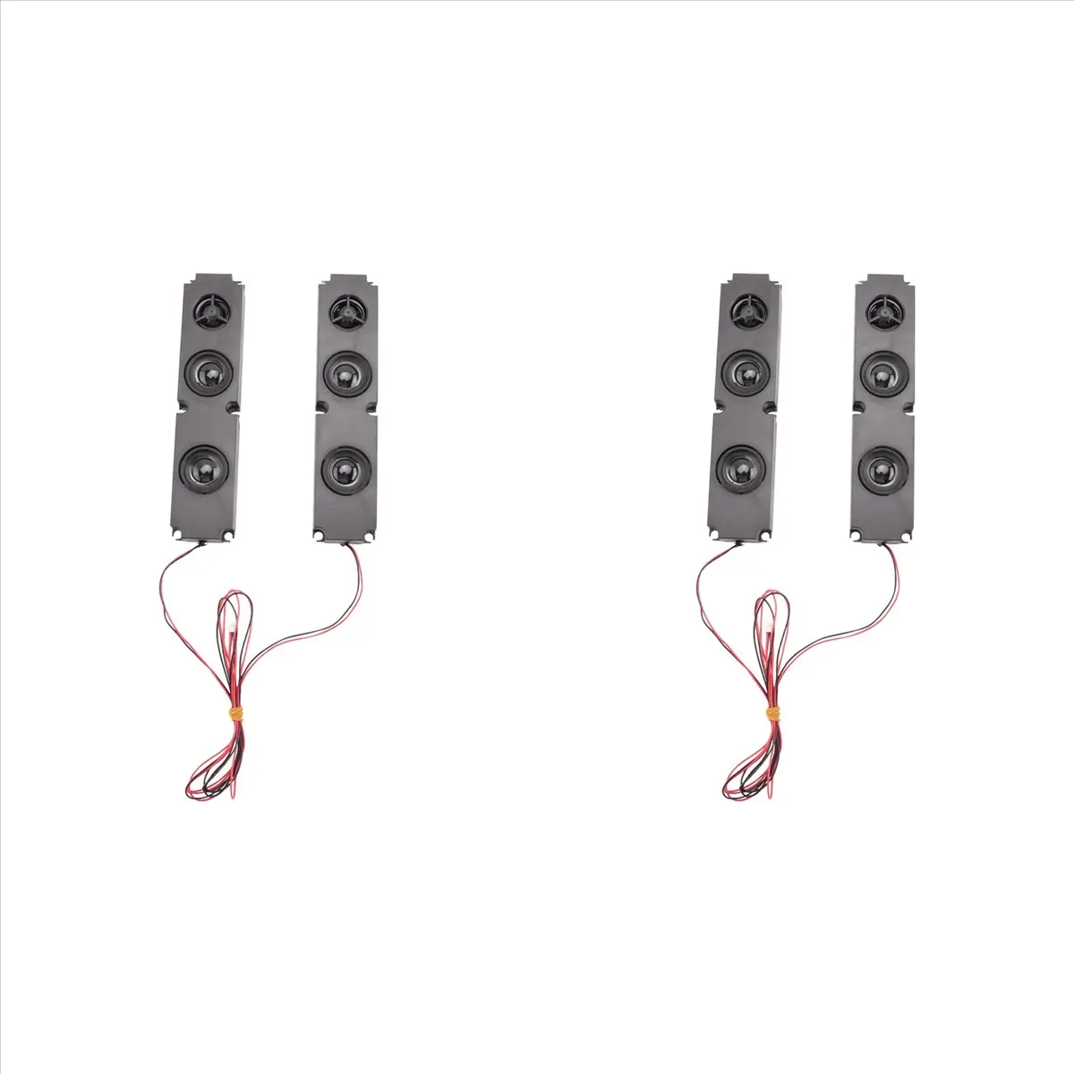 AABFK 4PCS 8OHM 10W Long Box Full Range Subwoofer Speaker Diaphragm LCD Advertising Machine Monitor TV Speakers