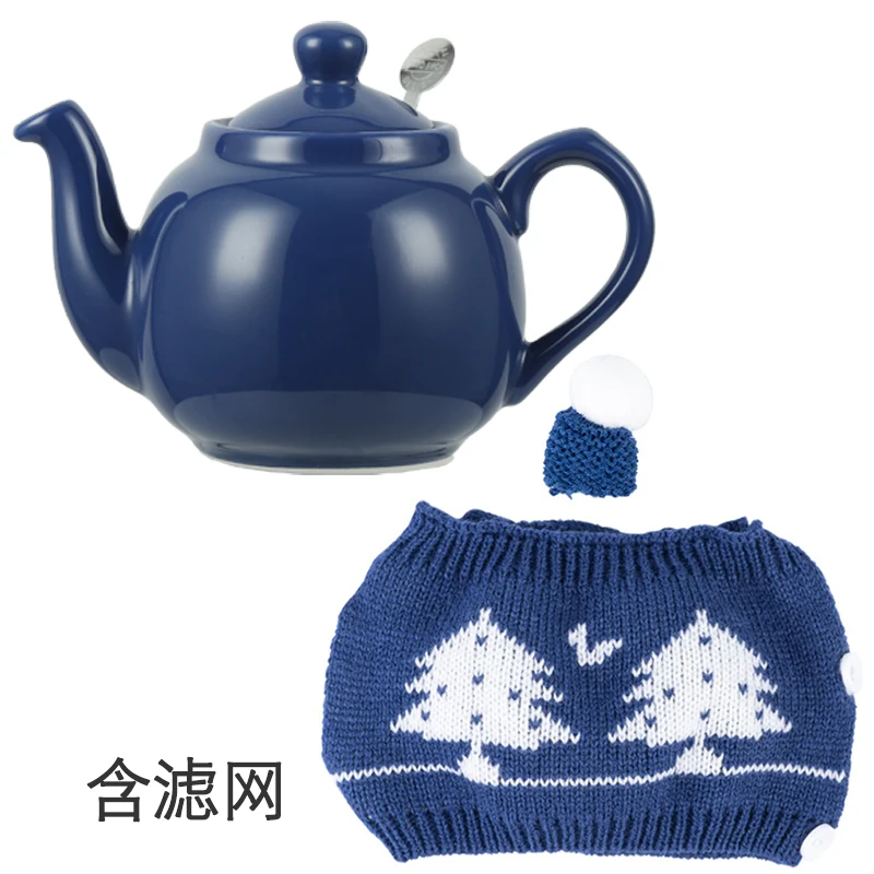 

London Pottery 600ML Animal ceramics tetra tea pot infuser kettle tea maker matcha coffeeware teaware with strainer cover gift