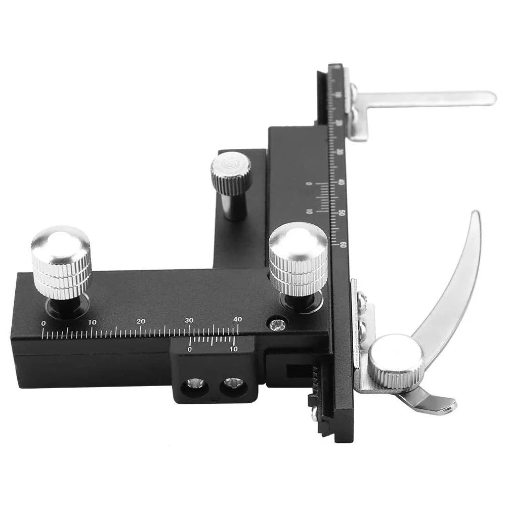 ABFKL Microscope Caliper and Mechanical Scale Caliper for High Precision XY Mechanical Microscope,Moveable Vernier Caliper