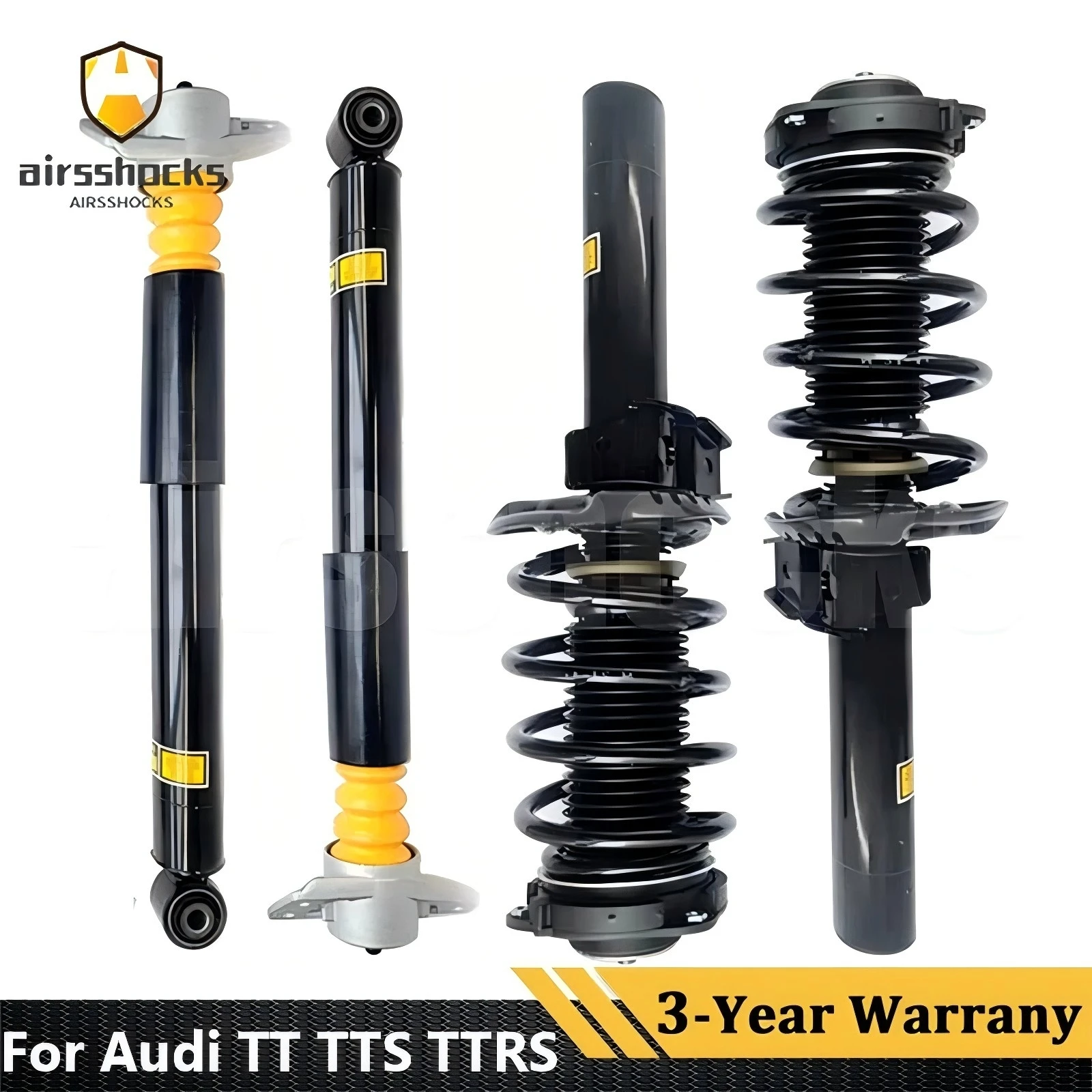 

Комплект из 4 передних и задних амортизаторов для Audi TT TTS TTRS MKII Quattro 2007-2015 8J0413029M 8J0413029D