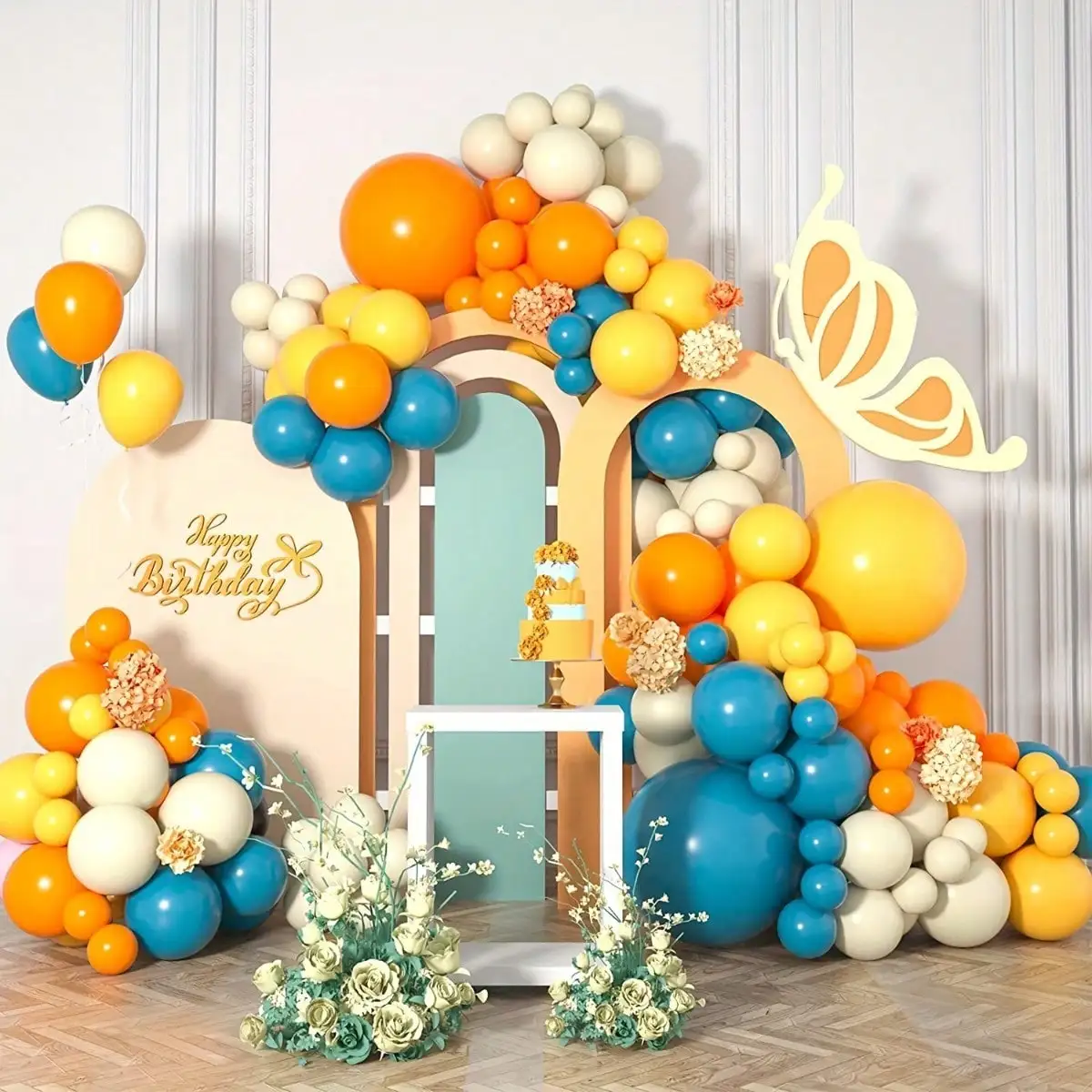 83 Pcs,Yellow Orang… - image