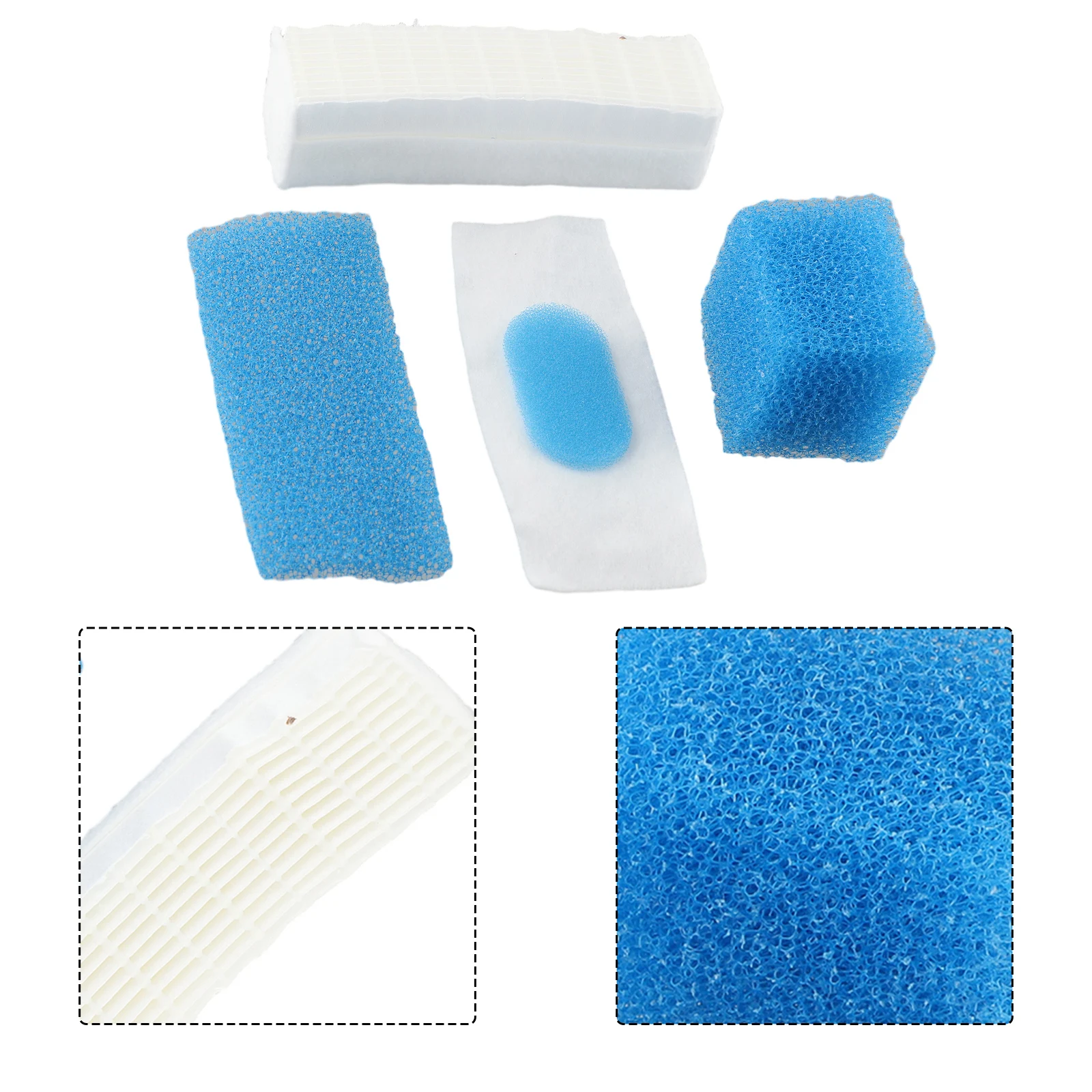 Set of Five Replacement Filters Compatible with For Thomas 787203 and For TT T2 Aquafilters Effective Particle Capture