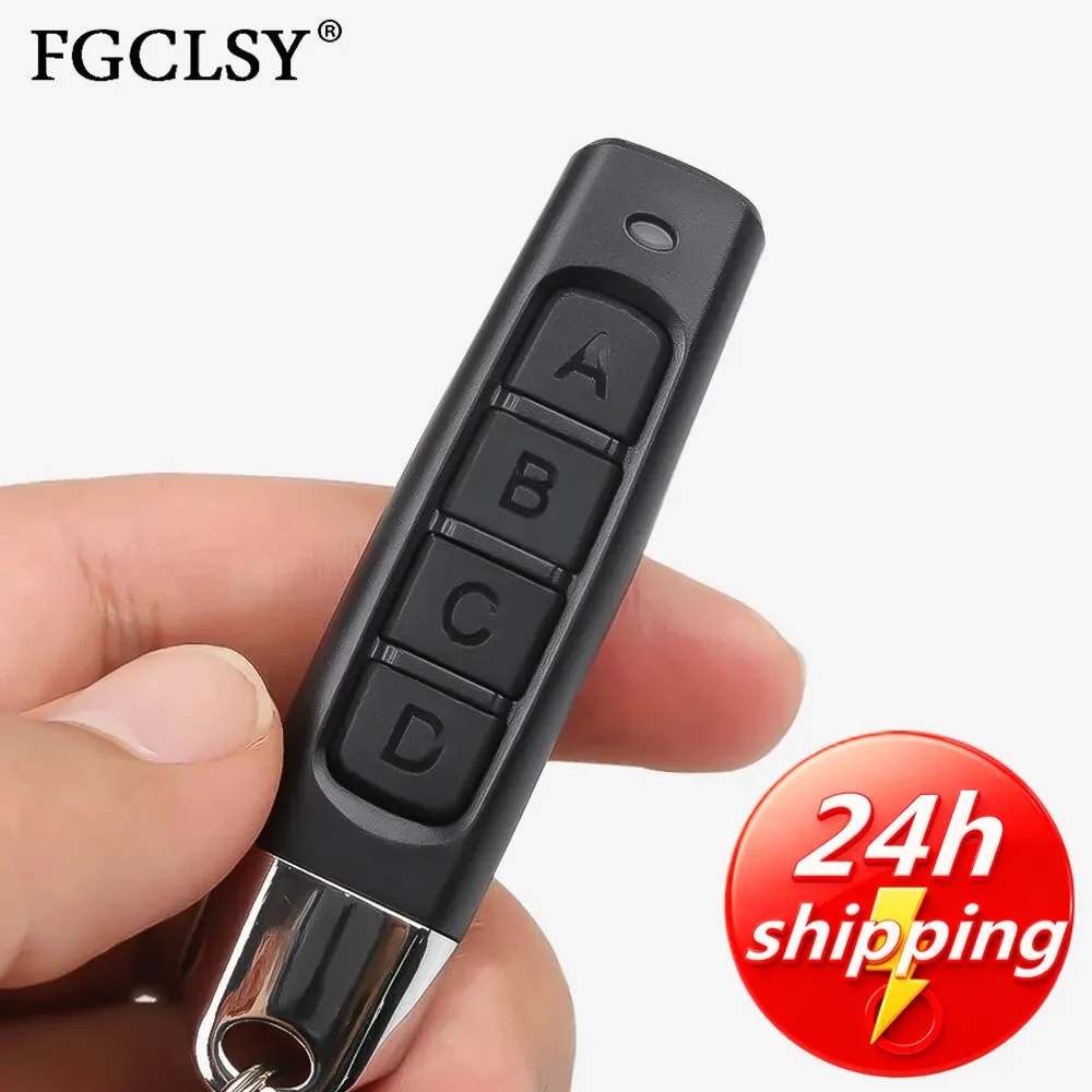 1-10PCS 433MHz Auto Copy Remote Control Electric Garage Door Opener Remote Controller Duplicator Clone Cloning Code Transmitter