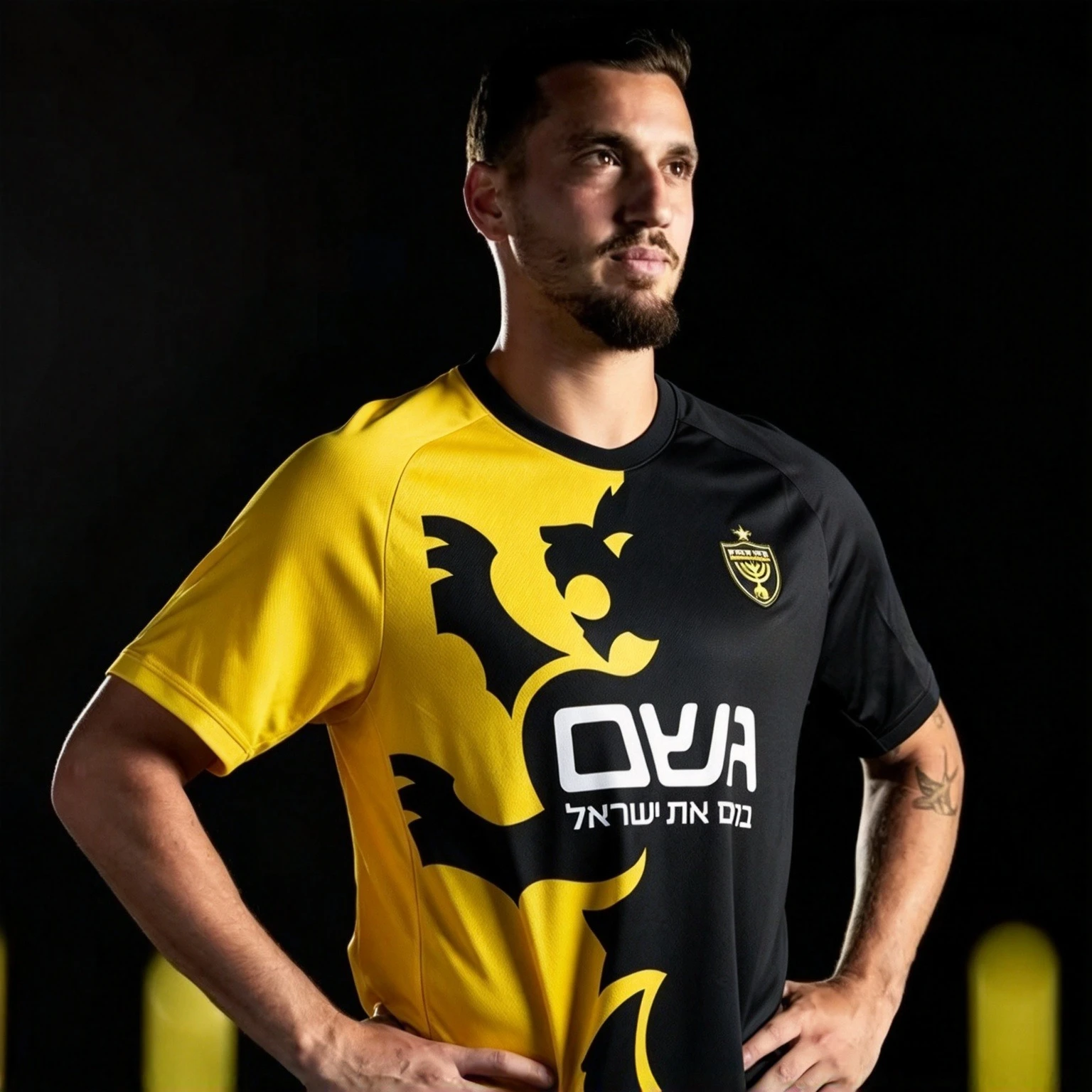 2026 Unisex Quick-Dry Breathable Beitar Jerusalem Jersey Sports T-shirt for Hot Men's Women's Kids Training Wear Family Matching