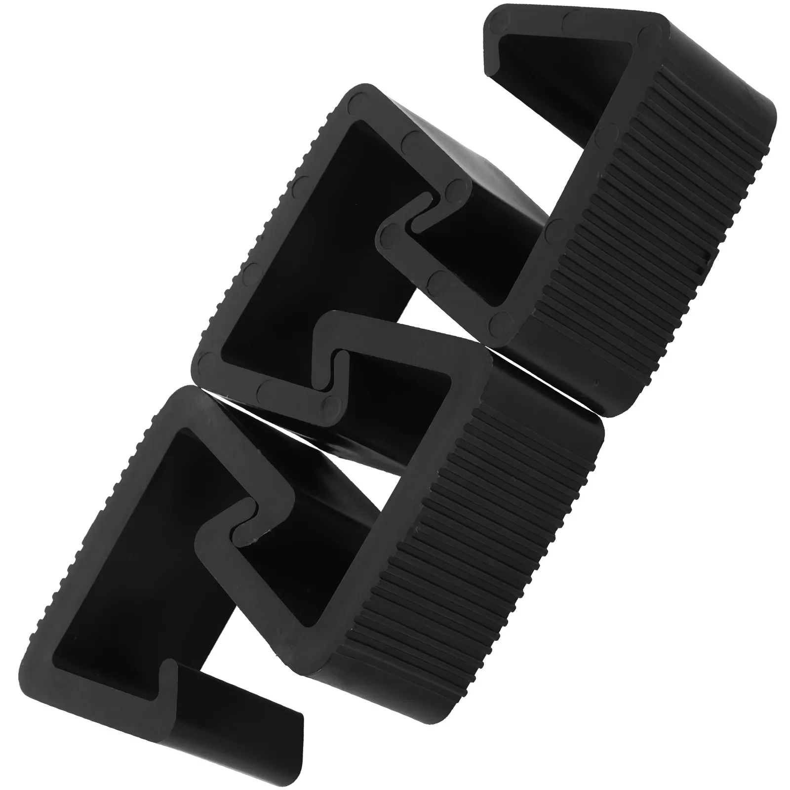 4Pcs Rattan Chair Clamps Sturdy Wicker Furniture Clips for Outdoor Patio Sofa Connection Sectional Couch Fasteners Garden