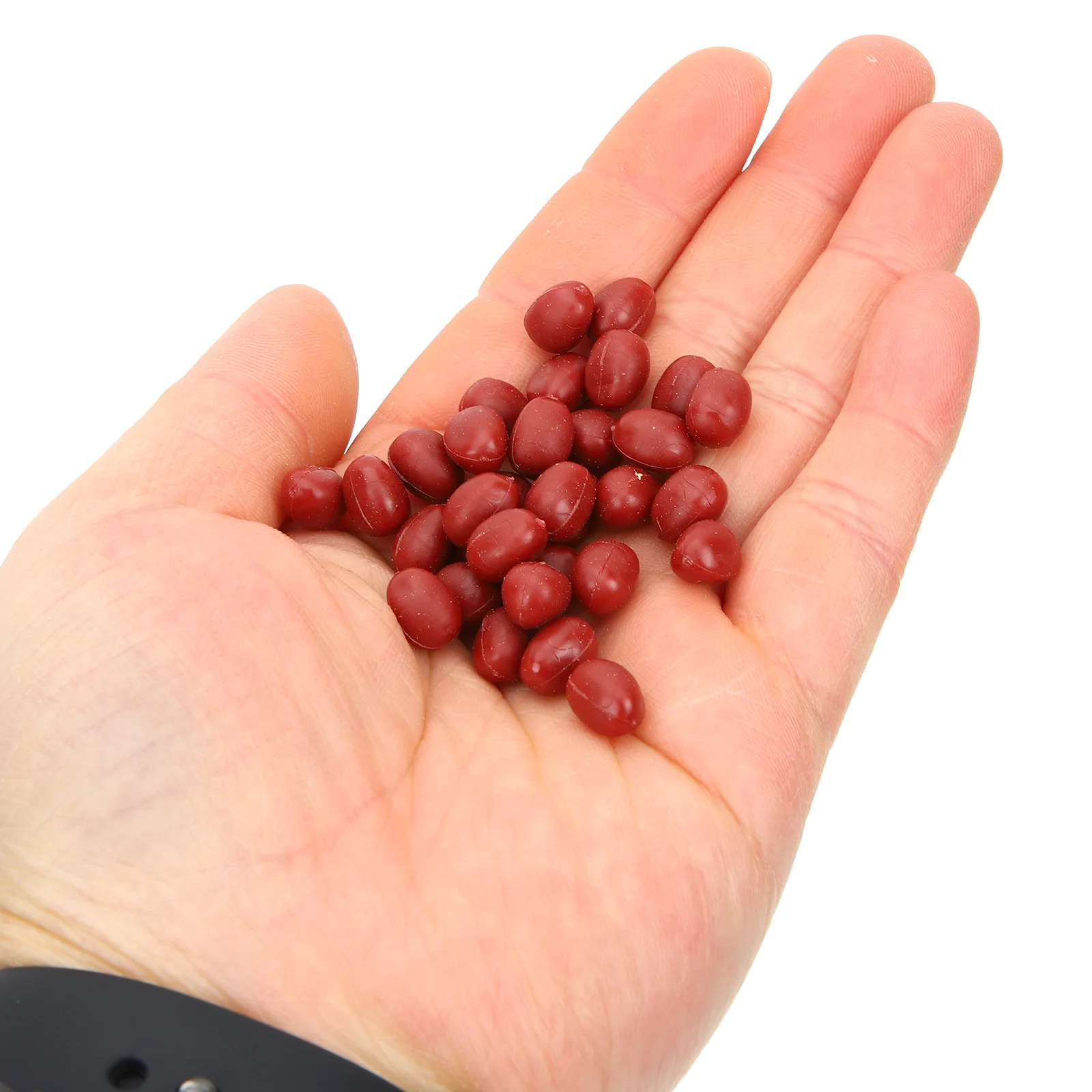 

200g Realistic Red Beans Prop Premium PVC Material Safe Photography Display Fake Red Beans Fake Food Artificial Food