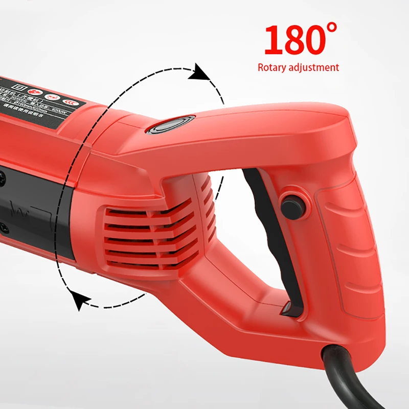 5800W Wall Slotting Machine Electric Wall Chaser Brick Groove Cutting Machine Steel Concrete Cutter Depth 42MM Width 42MM