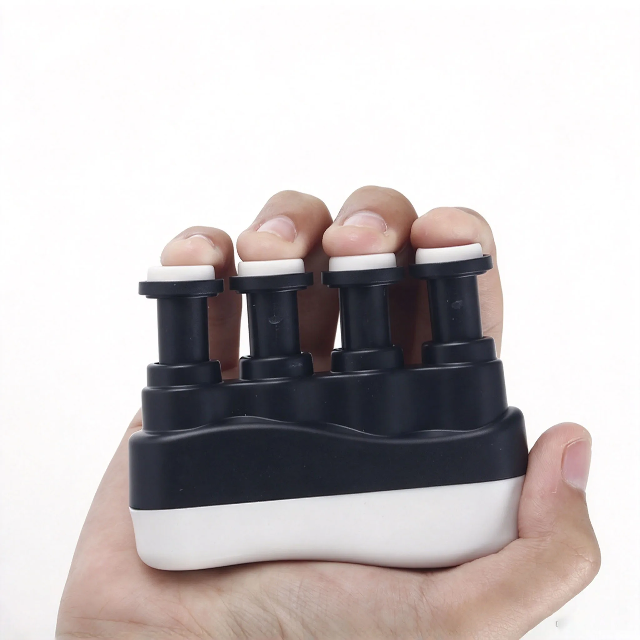 Finger Strength Trainer, Ergonomic PP Hand Exerciser for Musicians Climbers Athletes, Portable Hand Grip Workout Tool