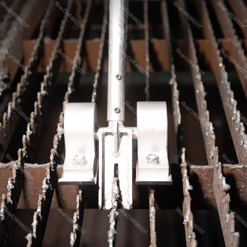 Safety Small Manual Slag Remover with Rack for Laser Cutting Grating Cleaning Tool