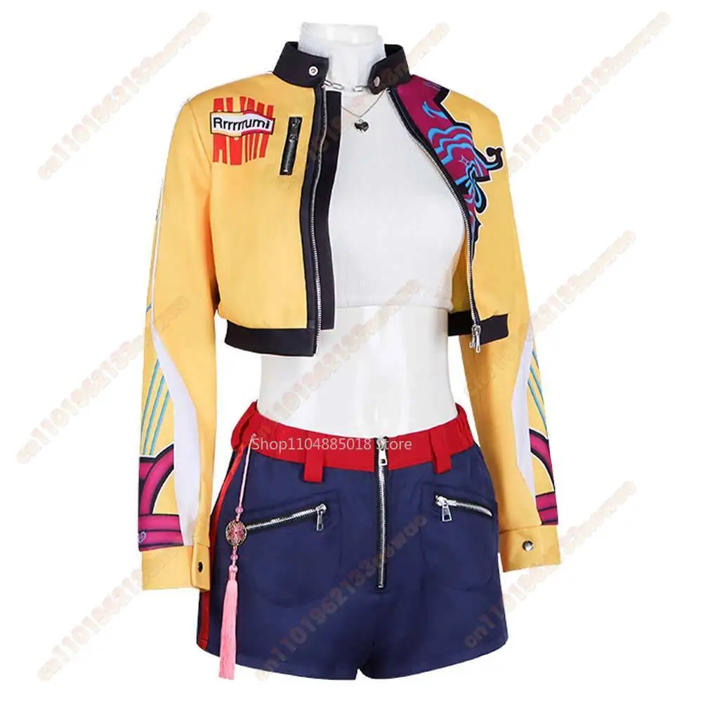 K-POP のデーモンハンター ルミミラコスプレ衣装変装女性女の子服ロールプレイ衣装ファンタジアハロウィンカーニバルスーツ