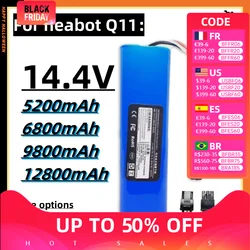 Original New 14.4V 12800mAh Rechargeable Li-ion Battery for Neabot Q11 Robotic Vacuum Cleaner Replacement Accessories