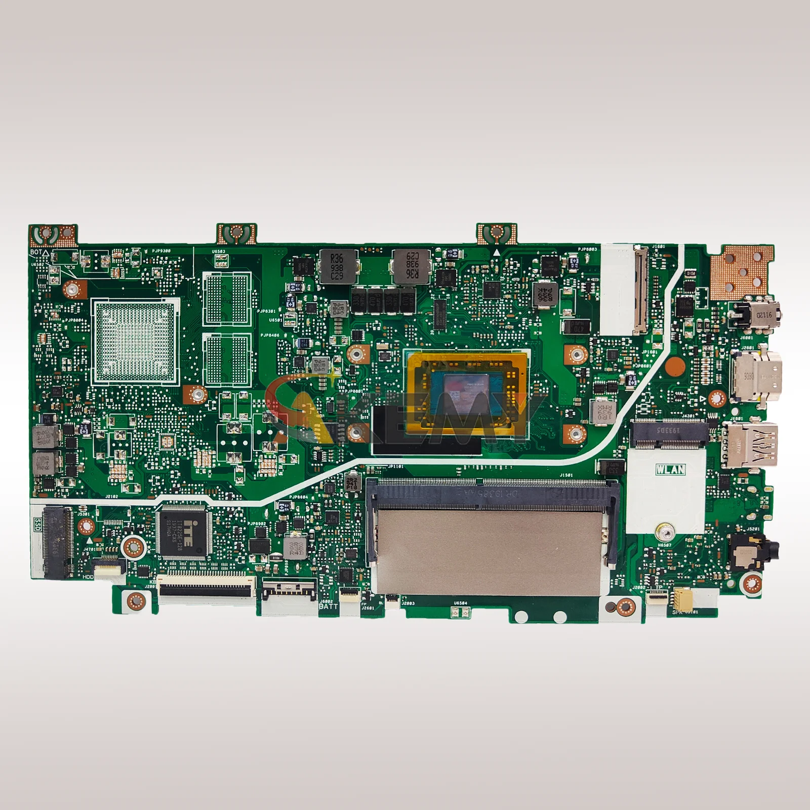 X412DK Laptop Motherboard For ASUS VivoBook X412DK X412D V4000d X412DA Notebook Mainboard With R3 R5 R7 CPU 100% tests OK stk