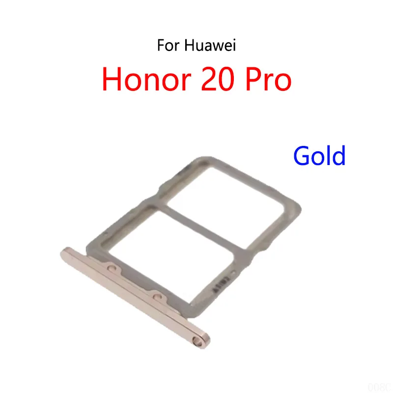 For Huawei Honor 20 Pro New SIM Card Slot Tray Holder Sim Card Reader Socket