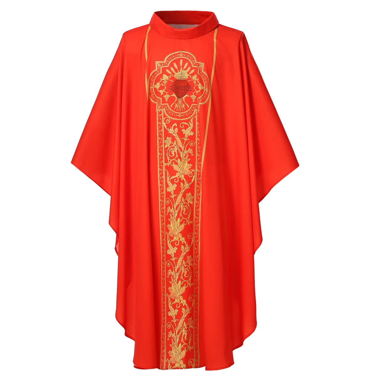 Celebrants Chasuble Mass Vestments Robe Priest Cosplay Costume