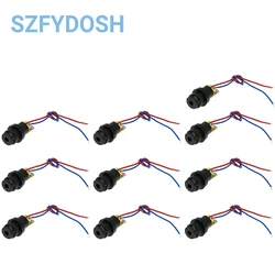 1-10pcs Laser Head Module DC 4.5V Laser Dot Diode Red Plastic Gyro Module For Arduino